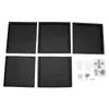 Jardinière carrée noire Cube Planteuse Boîte Intérieur Voir les images du produit 2