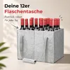 12er Flaschentasche Filz – Flaschenträger für bis zu 12 Produktbild-Vorschau 4
