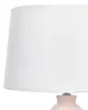 BELIANI Tischlampe mit Keramikfuß Rosa 56 cm Blumenmotiv Produktbild-Vorschau 6