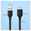 Ugreen extension cable adapter USB 3.0 (female) to USB 3.0 Voir les images du produit 33