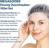 100 Stück Duschhauben Einweg wasserdicht transparent Produktbild-Vorschau 2