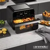Arendo Heißluftfritteuse Doppelkammer XXL , Airfryer mit 2 Produktbild-Vorschau 7