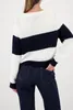 Monari GmbH (59) Pullover, marine gemustert 757 757 36 Produktbild-Vorschau 3
