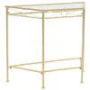 vidaXL Beistelltisch Vintage-Stil Metall 87x34x73 cm Gold - Produktbild-Vorschau 8