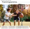 tectake® Basketballkorb Dirk Outdoor mit Rollen, inklusive Produktbild-Vorschau 4