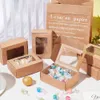 BENECREAT 30 Packungen Brown Kraft Paper Boxes mit Produktbild-Vorschau 4