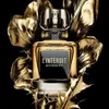 A luxurious perfume bottle is presented with dramatic gold accents against a black background. Podgląd zdjęcia produktu