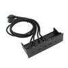 USB 3.0-Frontpanel-Hub, 5,25 Zoll, 4 Anschlüsse, 5 Gbit/s, Produktbild-Vorschau 5