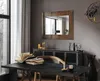 Verrostetes Metall – Rechteckiger Spiegel mit Druck 80x60 Produktbild-Vorschau 3