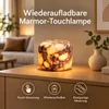 Marmor-Tischlampe mit Akku, kabellos und USB-C aufladbar, Produktbild-Vorschau 5