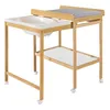 A baby changing table with a built-in bath and a changing mat. Produktbild-Vorschau