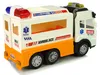 Lean Toys Krankenwagen Batterie Auto Lichter Sounds Produktbild-Vorschau 6