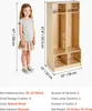 SucceBuy Offener Kinderkleiderschrank aus Sperrholz, Produktbild-Vorschau 7