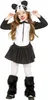 A young girl wearing a panda costume. Anteprima dell’immagine prodotto