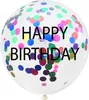 Oblique Unique Konfetti Luftballon Set Happy Birthday für Produktbild-Vorschau 2