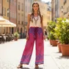 Palazzohose, Schlaghose, Boho Sommerhose, Hippie Goa Hose - Produktbild-Vorschau 5