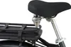 Close-up of an electric bicycle seat and rear rack. Voir les images du produit