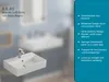 Design Waschbecken Aufsatzwaschbecken Waschtisch aus Produktbild-Vorschau 4