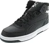 A studio product shot of a black Puma sneaker. Produktbild-Vorschau