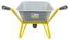 HBH® Schubkarre 85 Liter Garten Farbe gelb Profi Produktbild-Vorschau 10