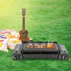 Dwugłowicowy grill gazowy, przenośna konstrukcja, 2 Podgląd zdjęcia produktu 3