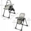 Kinderkraft TUMMIE 2-en-1 chaise d'alimentation - pliable - Voir les images du produit 21