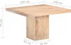 vidaXL Esstisch 120x120x77 cm Mango Massivholz Produktbild-Vorschau 5