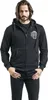 Lucky 13 Kapuzenjacke Herren Dead Skull schwarz S Produktbild-Vorschau 7