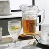 Kingrol 1.5L Glaskanne, 50oz Vintage Wasserkaraffe Krug für Produktbild-Vorschau 5