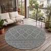 Outdoor Teppich Flachgewebe modern Boho Ethno wetterfest Produktbild-Vorschau 1