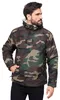 Brandit Herren Lumberjacket Hooded Weste, Woodland, Größe Produktbild-Vorschau 2
