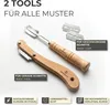 𝗛𝗔𝗩𝗘𝗡𝗛𝗔𝗨𝗦 Bäckermesser Set - 2x Teigmesser für Produktbild-Vorschau 8
