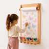 Tableau mural à dessin avec porte-crayon en bois 70 x 53 Voir les images du produit 1