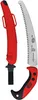 A pruning saw and its sheath are displayed against a white background. Produktbild-Vorschau