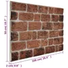 The Living Store 3D-Wandpaneele 10 Stk. Dunkelbraun Produktbild-Vorschau 8