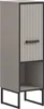 Bagno badkamerkast 1 deur 1 vak lichtgrijs, crèmekleurig. Anteprima dell’immagine prodotto 1