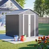 Geräteschuppen Gerätehaus Metall Gartenhaus Lagerschuppen Produktbild-Vorschau 14
