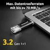 Twist Line 32 GB (antracit/transparentní, USB-A 3.2 Gen 1, Náhled obrázku produktu 10