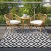 Outdoor Teppich 120x180 Wasserdicht - Balkon Terrasse Produktbild-Vorschau 4