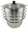 Dampfkocher Dampfkochtopf Mantowarka 26 cm 6 teilig Produktbild-Vorschau 1