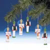 Christmas tree ornaments hanging from a branch. Produktbild-Vorschau
