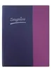 Idena Zeugnismappe DIN A4 violett/blau Produktbild-Vorschau 1