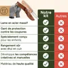 Couteau à découper Eli® pour enfants avec étui en cuir à Voir les images du produit 5