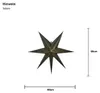 Gwiazda wisząca zielona POINT 60 cm Podgląd zdjęcia produktu 13