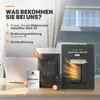 Vulpes Goods Keramik Heizlüfter, Elektrischer Heizlüfter Produktbild-Vorschau 13