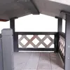 lionto Katzenhaus, Outdoor-Holzhaus mit überdachter Veranda Produktbild-Vorschau 3