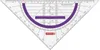 BRUNNEN Geometrie-Dreieck 16cm Griff purple 104975960 Produktbild-Vorschau 2