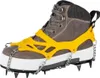 A single boot with yellow ice cleats attached, shown against a white background. Produktbild-Vorschau