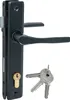 Adgo Tor-Türgriffset Graphit mit Schloss 90/22 Produktbild-Vorschau 1
