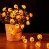 2m Halloween Kürbis Lichterkette LED Batteriebetriebene Produktbild-Vorschau 3